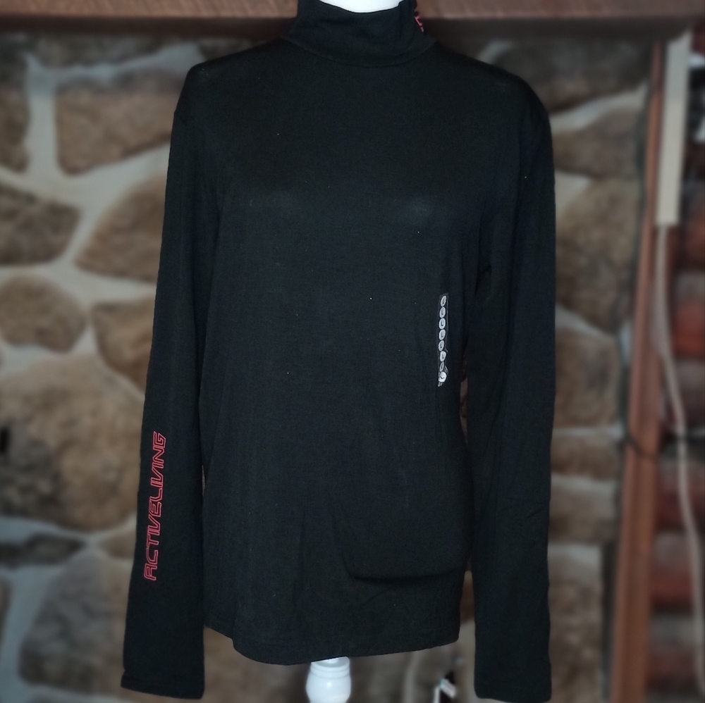 Emporio Armini EA7 men's large black long sleeve shirt
